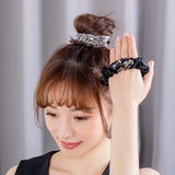 Crystal Ponytail Rubber Band Women's Hair Tie