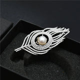 Elegant Freshwater Pearl Brooches for Women Men