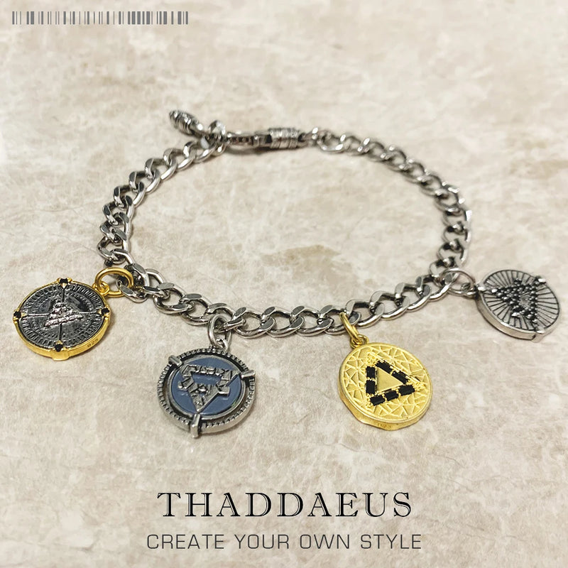 Nature Chain Bracelet 925 Silver Talisman Fine Jewelry