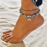 African Hindu Ganesha Elephant Beaded Bracelet Bangles for Women