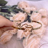 Elephant Bracelet Stainless Steel Adjustable-Personalized Gift