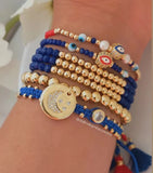 Elephant Charm Bracelet Beaded Bracelets for Women Jewelry