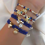 Elephant Charm Bracelet Beaded Bracelets for Women Jewelry