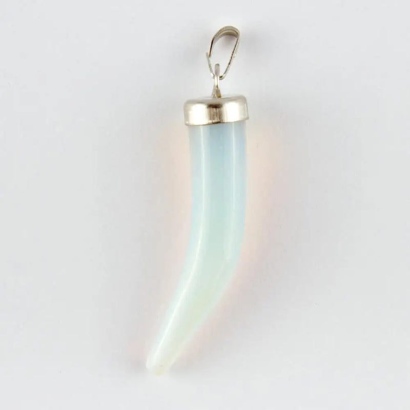 Elephant Female Pearl Stone Pendant