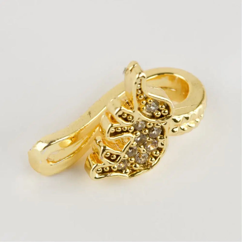 Elephant Zircon Cartilage Earrings