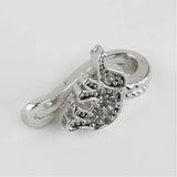 Elephant Zircon Cartilage Earrings Studs