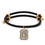 Elephant Star Evil Eye Heart Charms Bracelet for Women Boho Chains Bangle