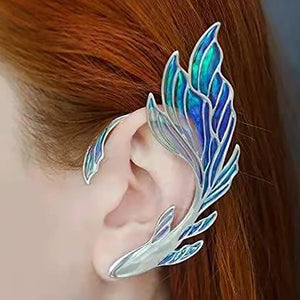 Elf Ear Cuffs Butterfly Clip Earrings Ear Sleeve Pendant without Piercing
