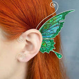 Elf Ear Cuffs Butterfly Clip Earrings Ear Sleeve Pendant without Piercing