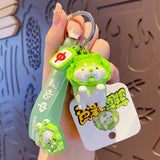 Elf Vegetable Dog Keychain Pendant Cabbage Dog Doll Toy Keyfob