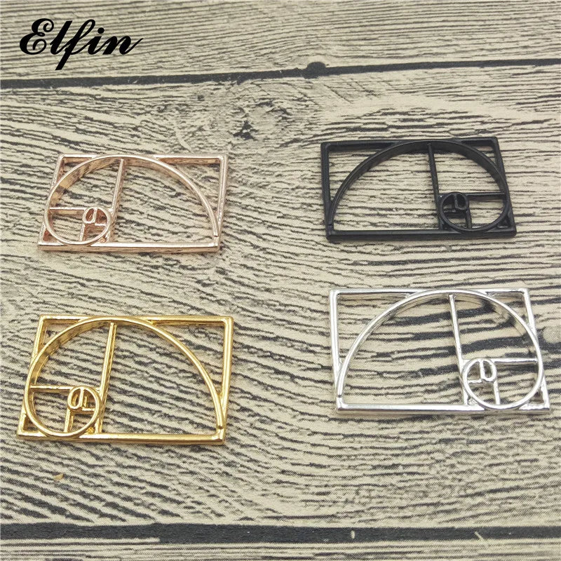 Elfin Science Jewelry Fibonacci Pendant Silver Golden Ratio...