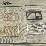 Elfin Science Jewelry Fibonacci Pendant Silver Golden Ratio...