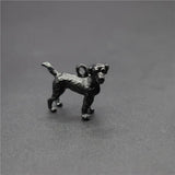 Elfin Labrador Retriever Vintage Pendant Necklace