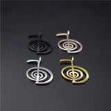 Elfin Cho Ku Rei Sci Silver Pendant Biochem Molecule Geometric Jewelry Women