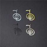 Elfin Cho Ku Rei Sci Silver Pendant Biochem Molecule Geometric Jewelry Women