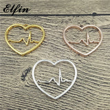 Elfin Heartbeat Pendant ECG Heart Pendant