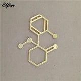 Ketamine Molecule Pendants for Neuron Biology Gift
