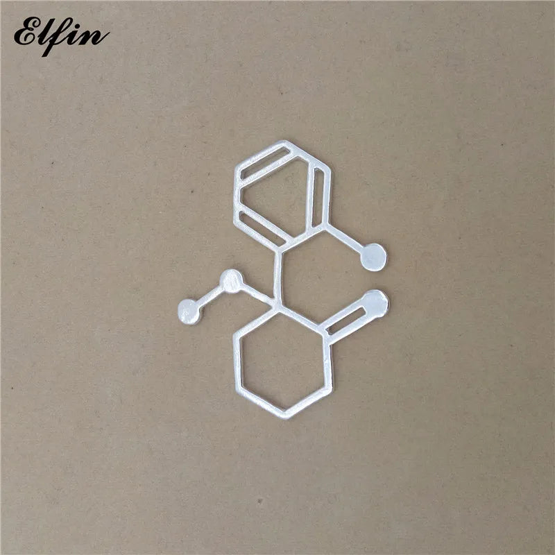 Ketamine Molecule Pendants for Neuron Biology Gift