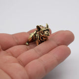 Elfin 3D French Bulldog Pendant Necklace
