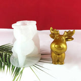 Elk Candle Mold Aromatherapy Christmas Ornament Home Decor
