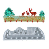 Elk Keys Hat Handbag Hook UV Crystal Epoxy Mold Silicone Mould
