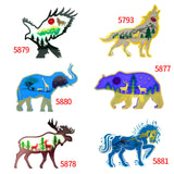 Elk Pendant Epoxy Resin Silicone Mold for Jewelry Making
