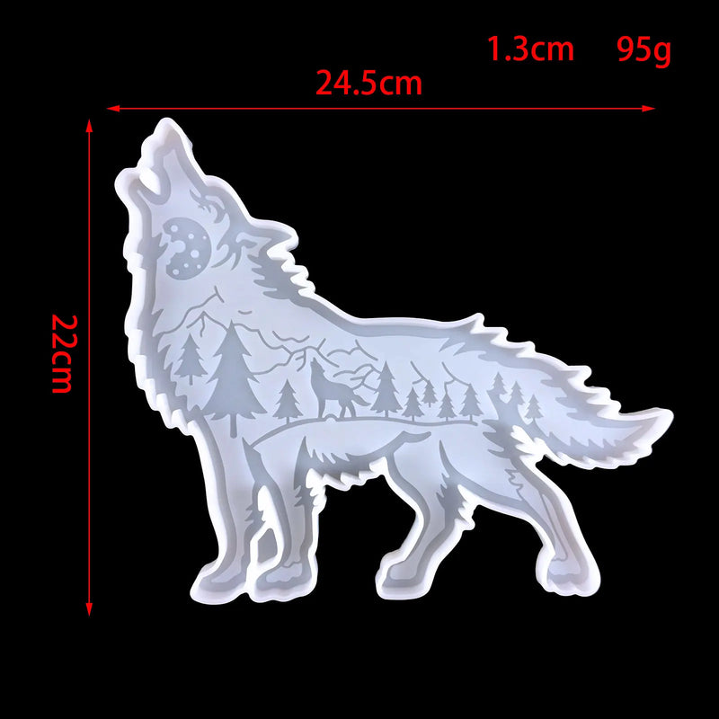 Elk Pendant Epoxy Resin Silicone Mold for Jewelry Making