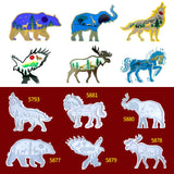 Elk Pendant Epoxy Resin Silicone Mold for Jewelry Making