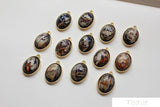 Resin Acrylic Pendant Ear Stud DIY Material