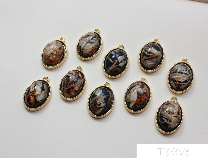Resin Acrylic Pendant Ear Stud DIY Material