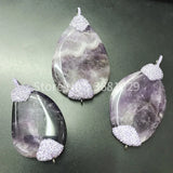 Crystal Pendant Sweater Chain for Tempered Style
