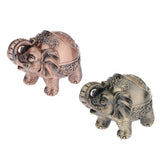 Embossed Elephant Jewelry Box Ashtray Earrings Organizer Holder