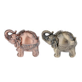 Embossed Elephant Jewelry Box Ashtray Earrings Organizer Holder