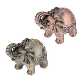 Embossed Elephant Jewelry Box Ashtray Earrings Organizer Holder