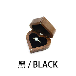 Personalized Wooden Wedding Ring Bearer Box