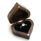 Personalized Wooden Wedding Ring Bearer Box
