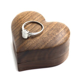 Personalized Wooden Wedding Ring Bearer Box