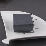 Embossing Cardboard Jewelry Set Gift Boxes With Sponge Inside