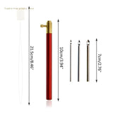Embroidery Crochet Hook 3 Needles Punch Threader Set
