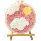 Embroidery Stitching Punch Needle Poking Cross Stitch Tools Knitting Needle
