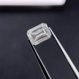 Emerald Cut Moissanite Stones 0.2-13ct D VVS1 Lab Loose Gems