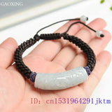 Emerald Jade Beaded Bracelet Gemstones Charm Natural Jewelry Talismans Bead