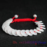 Emerald Jade Copper Bracelet Charms Men Talisman Amulet Bangle Gift