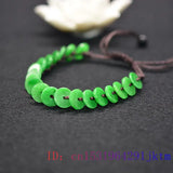 Emerald Jade Copper Bracelet Talismans Real Jewelry Natural Amulets Gift