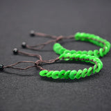 Emerald Jade Copper Bracelet Talismans Real Jewelry Natural Amulets Gift