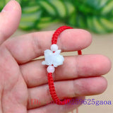 Emerald Jade Rabbit Charm Chinese Bangle
