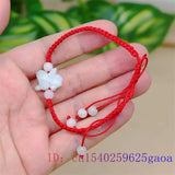 Emerald Jade Rabbit Charm Chinese Bangle