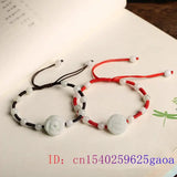 Emerald Jade Rose Bracelet Amulet Jewelry Stone Bead Bracelets for Women