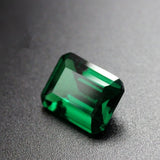 Emerald Rectangle Faceted Gemstone Multiple Sizes C15E