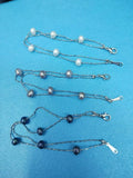 Freshwater Pearl Bracelets - Set of 3 - 20CM Length